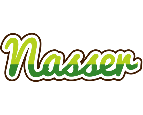 Nasser golfing logo