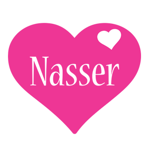 Nasser love-heart logo