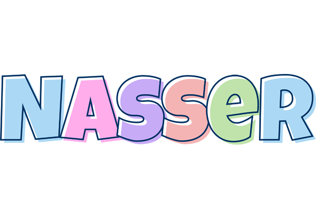 Nasser pastel logo
