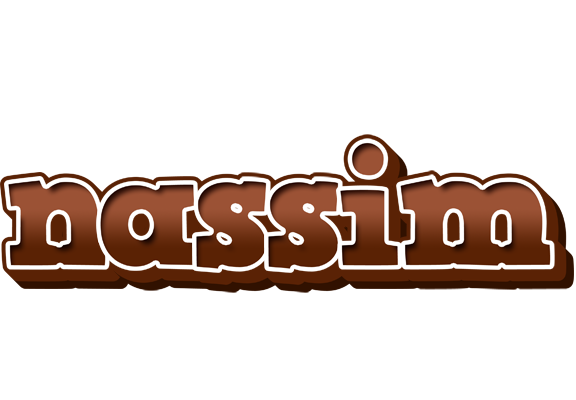 Nassim brownie logo