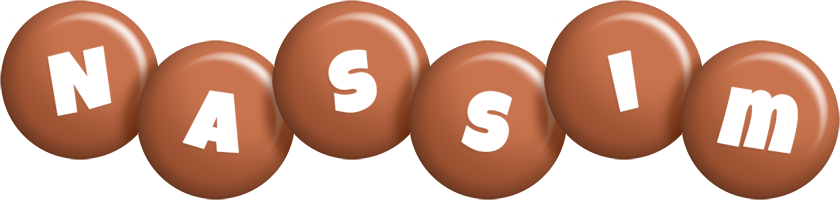 Nassim candy-brown logo