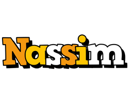 Nassim cartoon logo