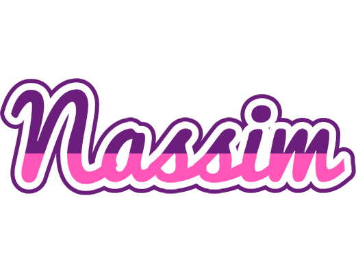 Nassim cheerful logo