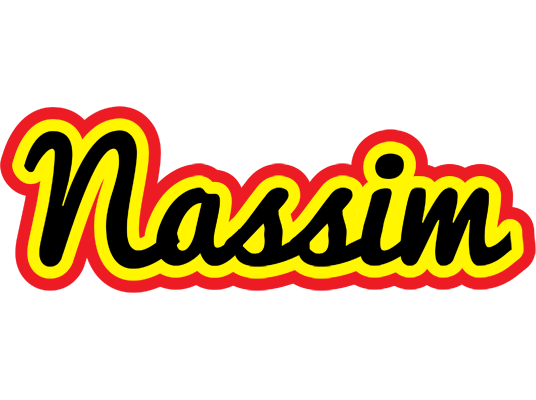 Nassim flaming logo