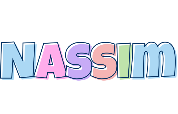 Nassim pastel logo