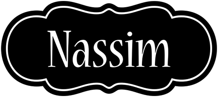 Nassim welcome logo