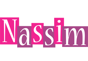 Nassim whine logo