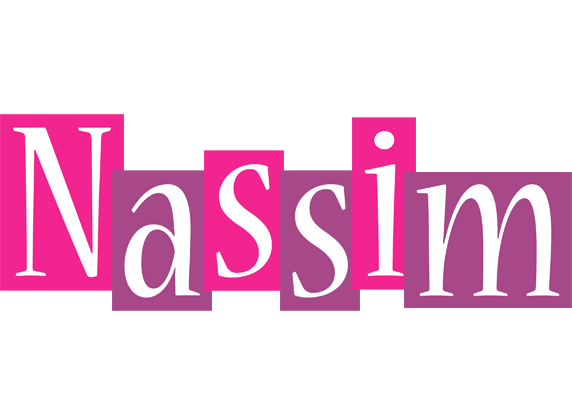 Nassim whine logo