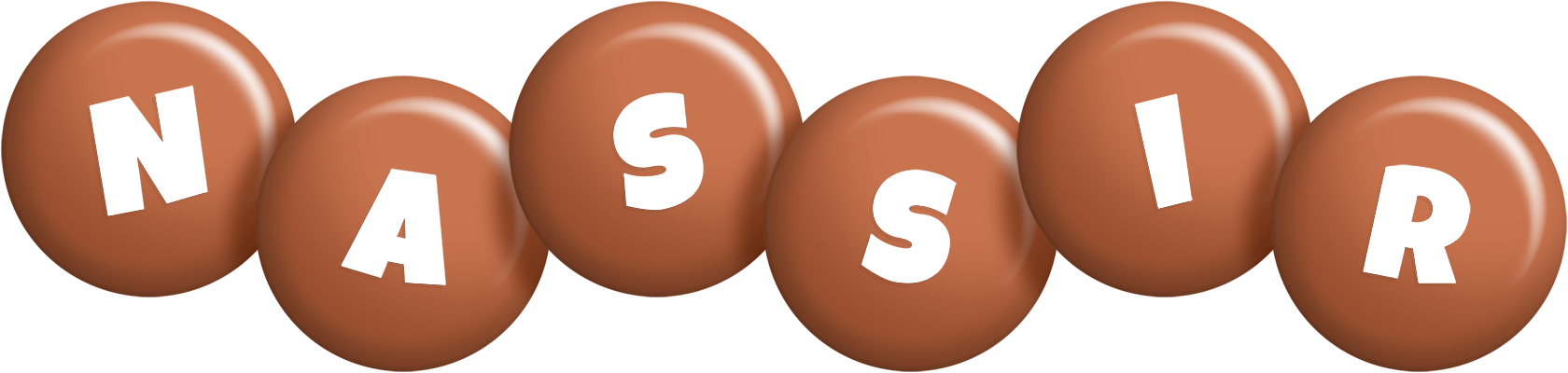 Nassir candy-brown logo