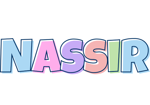 Nassir pastel logo