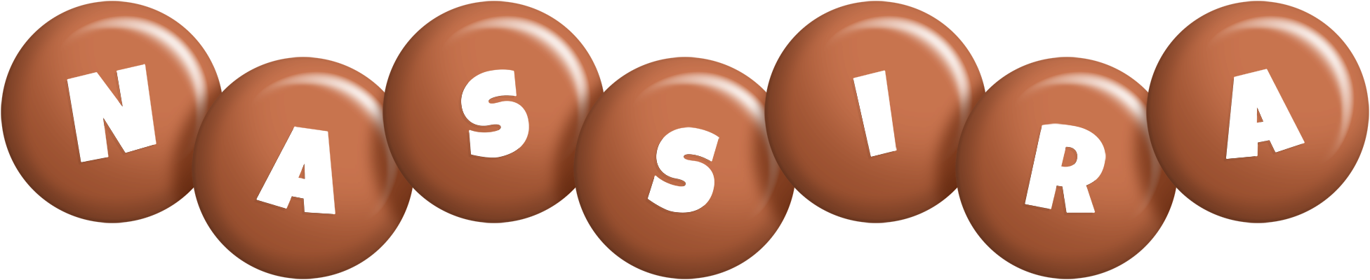 Nassira candy-brown logo