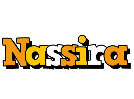 Nassira cartoon logo