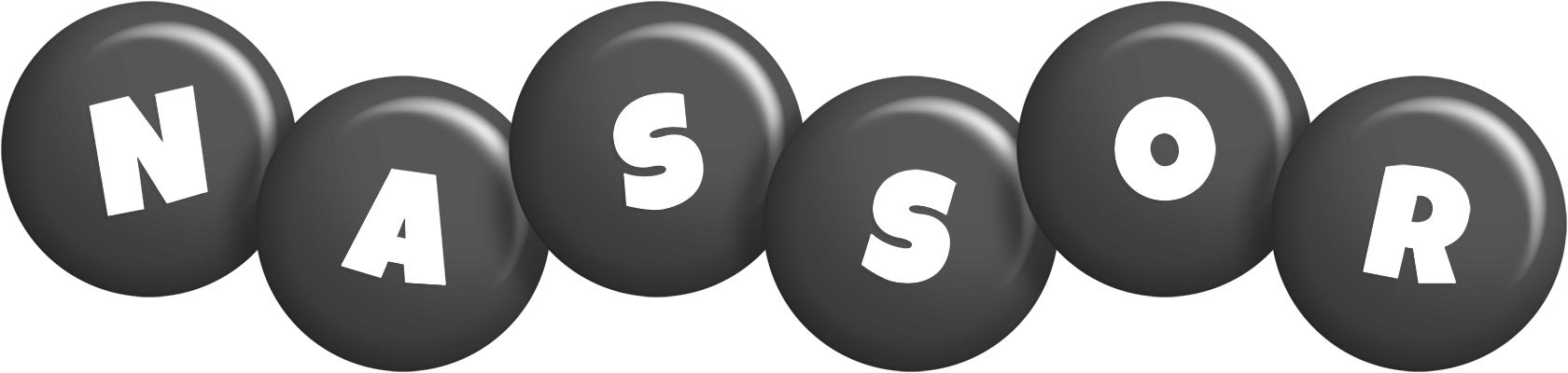 Nassor candy-black logo