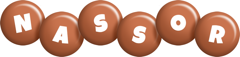 Nassor candy-brown logo