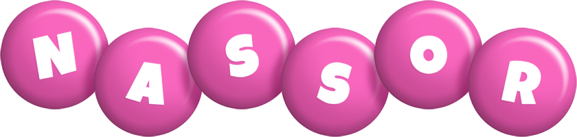 Nassor candy-pink logo