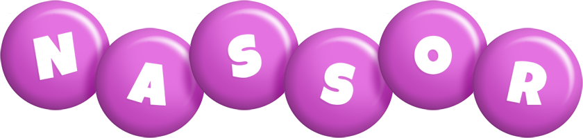 Nassor candy-purple logo