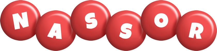 Nassor candy-red logo