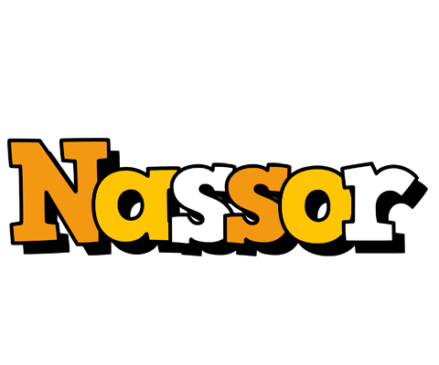 Nassor cartoon logo