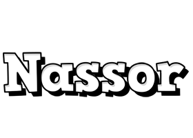 Nassor snowing logo