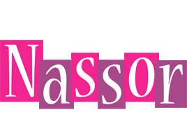 Nassor whine logo