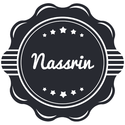 Nassrin badge logo