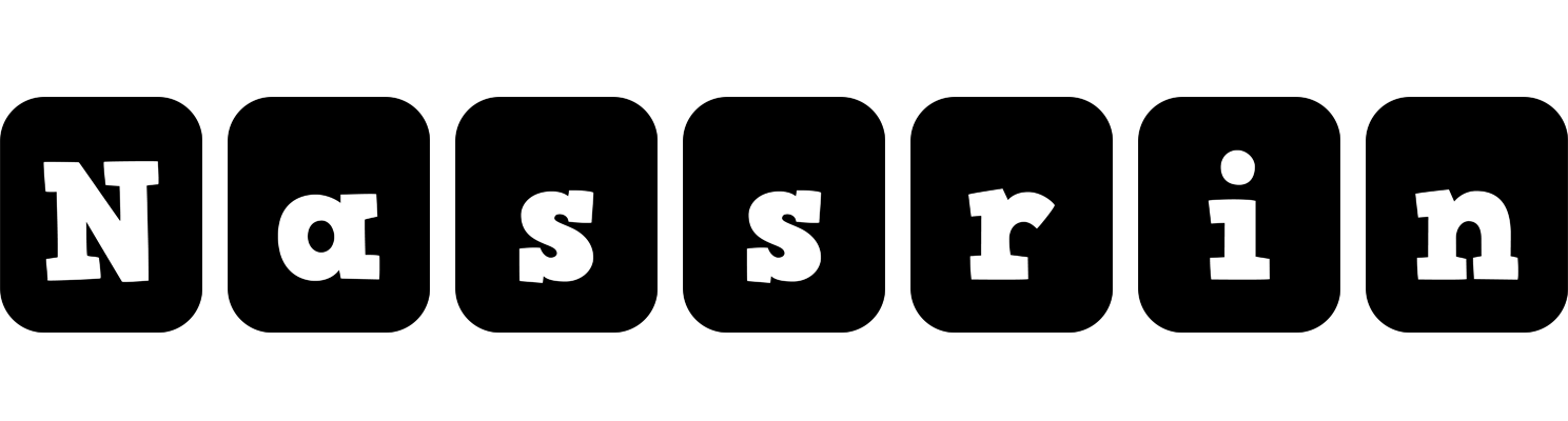 Nassrin box logo