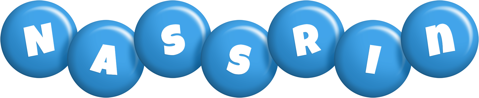 Nassrin candy-blue logo