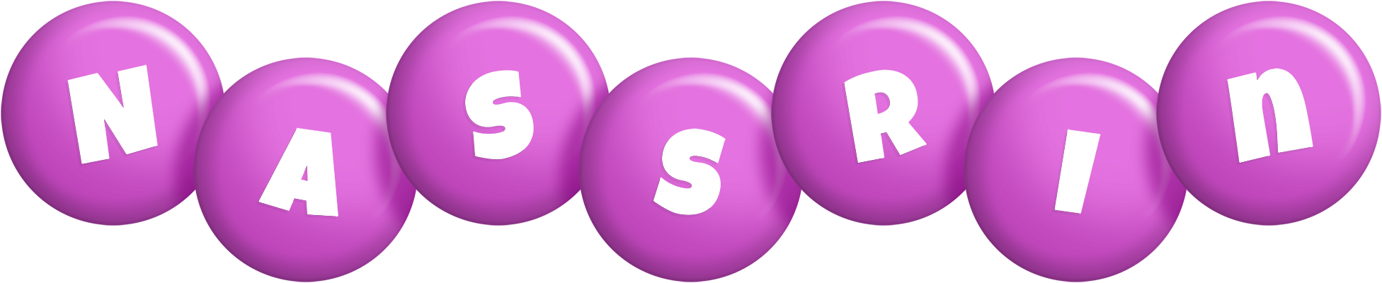 Nassrin candy-purple logo