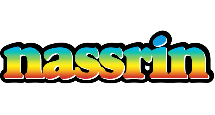 Nassrin color logo