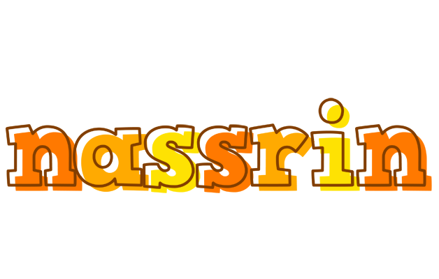 Nassrin desert logo