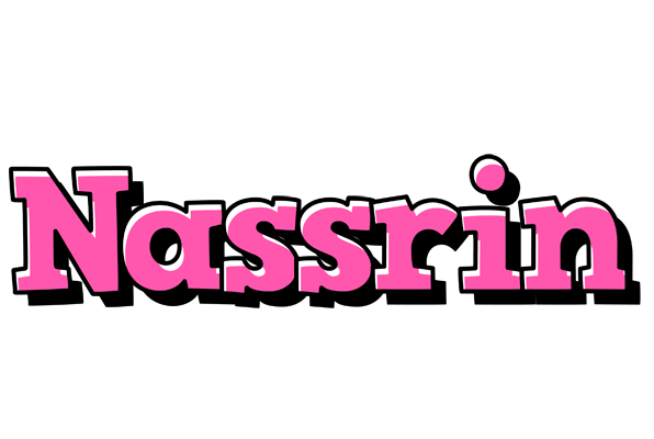 Nassrin girlish logo