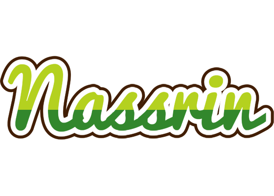 Nassrin golfing logo