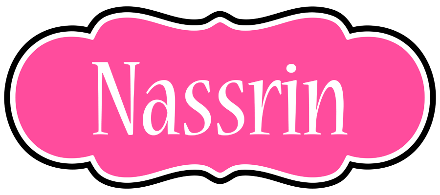 Nassrin invitation logo