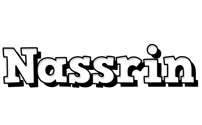 Nassrin snowing logo