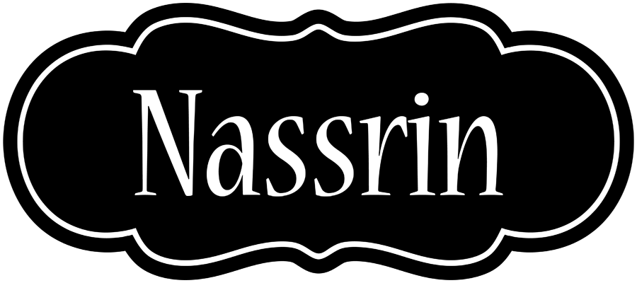 Nassrin welcome logo