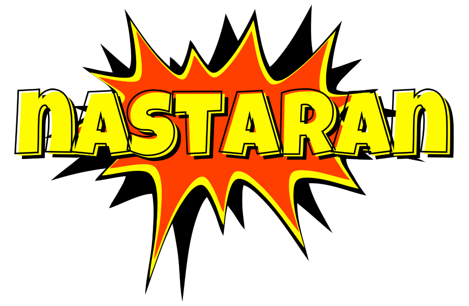 Nastaran bazinga logo