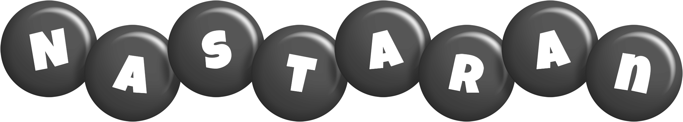 Nastaran candy-black logo