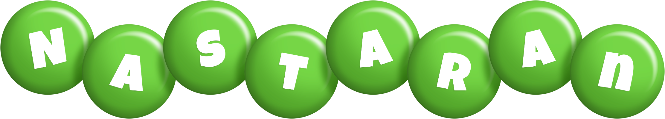 Nastaran candy-green logo