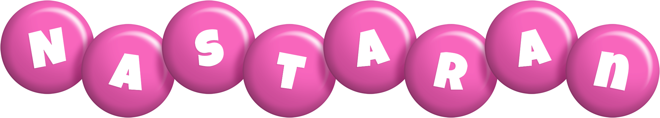 Nastaran candy-pink logo