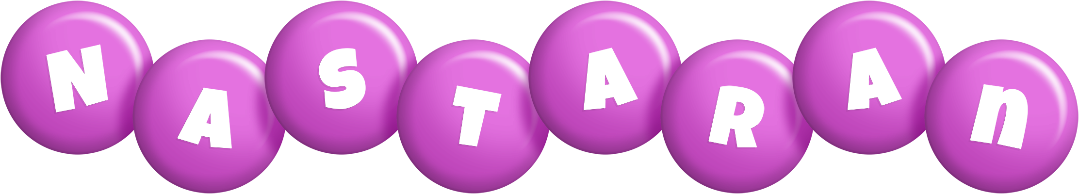 Nastaran candy-purple logo