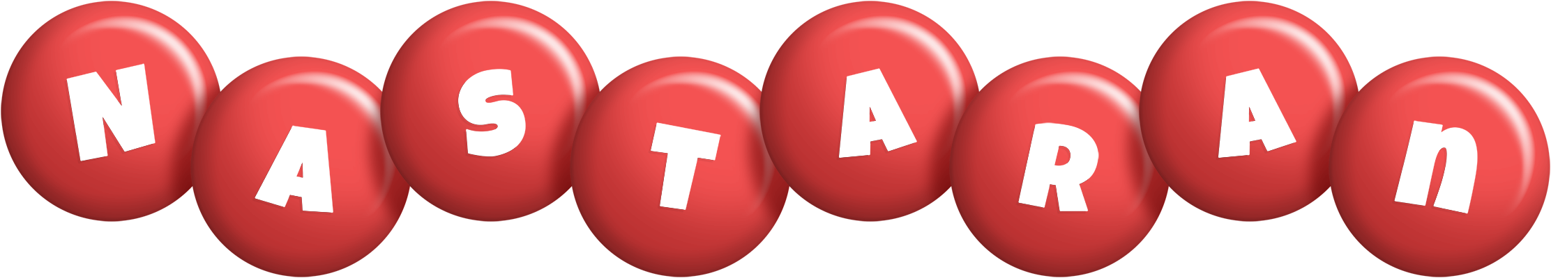 Nastaran candy-red logo