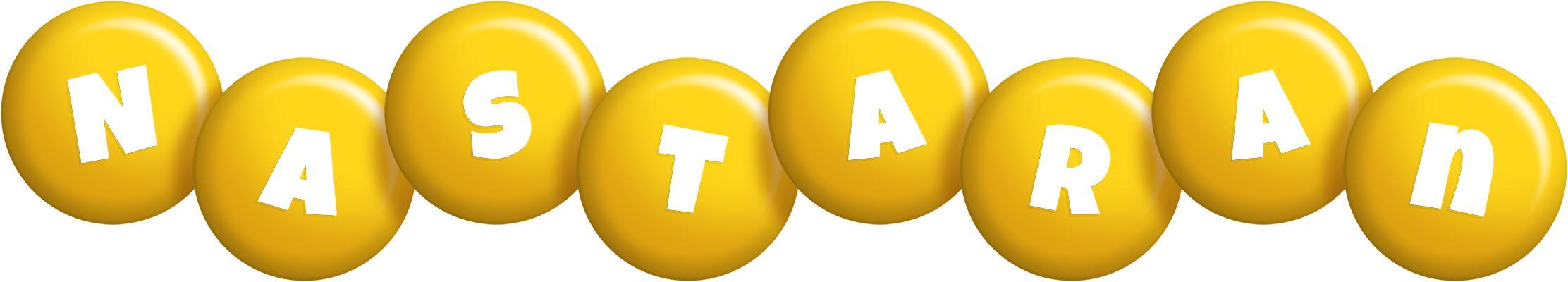 Nastaran candy-yellow logo