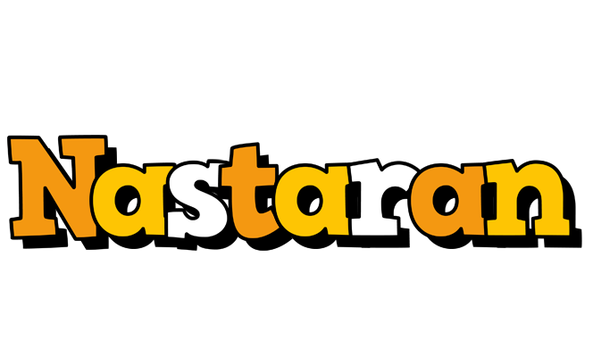 Nastaran cartoon logo