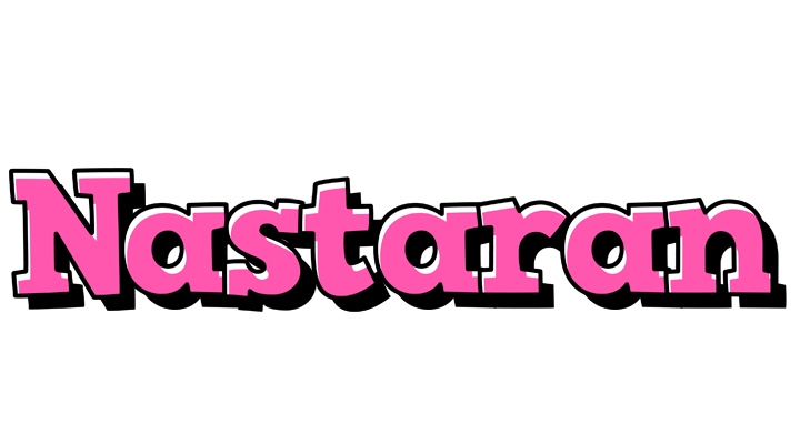 Nastaran girlish logo