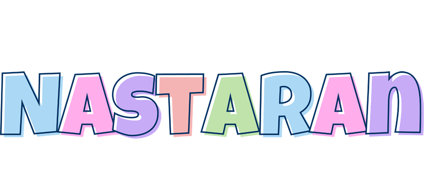 Nastaran pastel logo