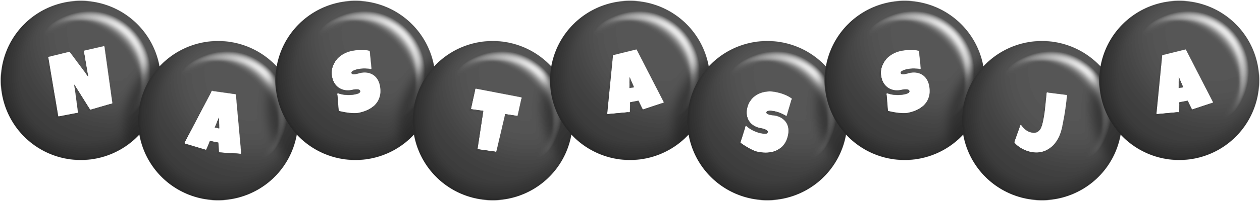 Nastassja candy-black logo