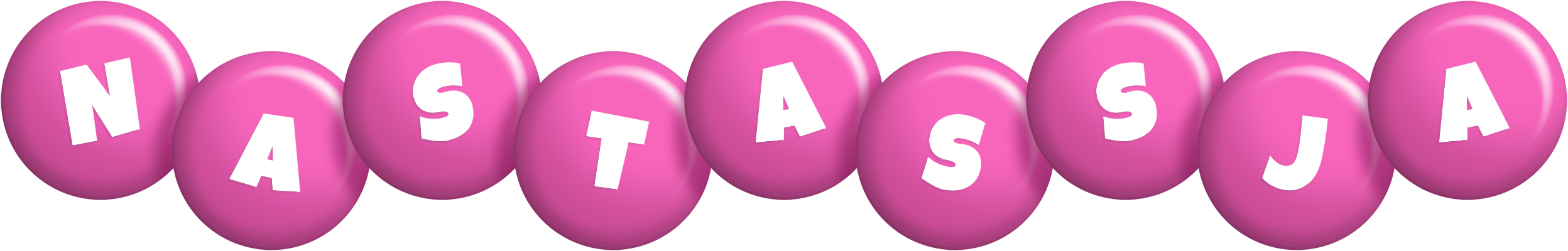 Nastassja candy-pink logo