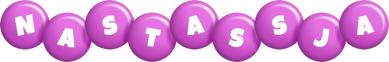 Nastassja candy-purple logo