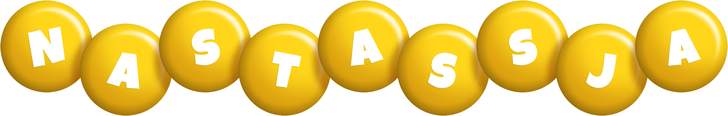 Nastassja candy-yellow logo