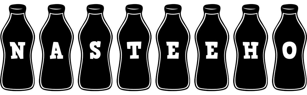 Nasteeho bottle logo